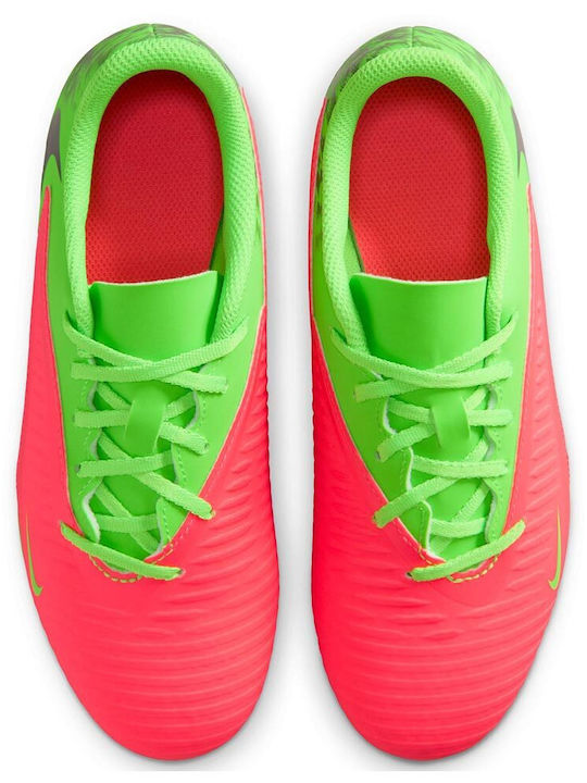 Kids Soccer Cleats Phantom 6 Low Academy Molded Pink