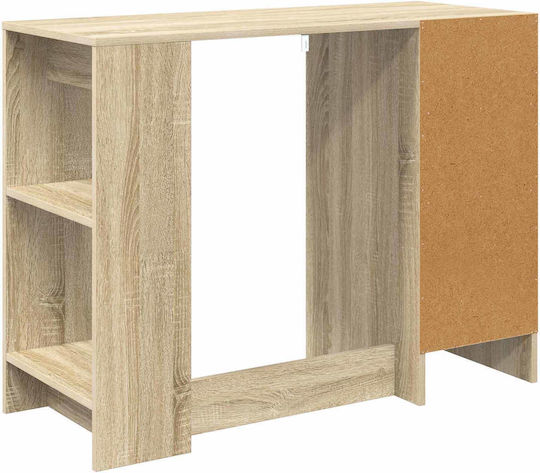 Бюро Дървено Дъб 100x40x75см