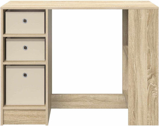 Бюро Дървено Дъб 100x40x75см