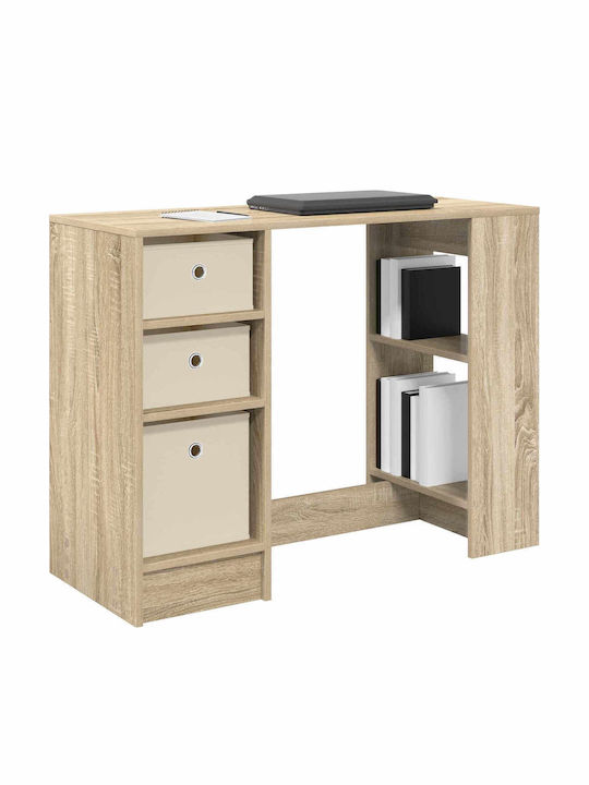 Wooden Desk Oak 100x40x75cm