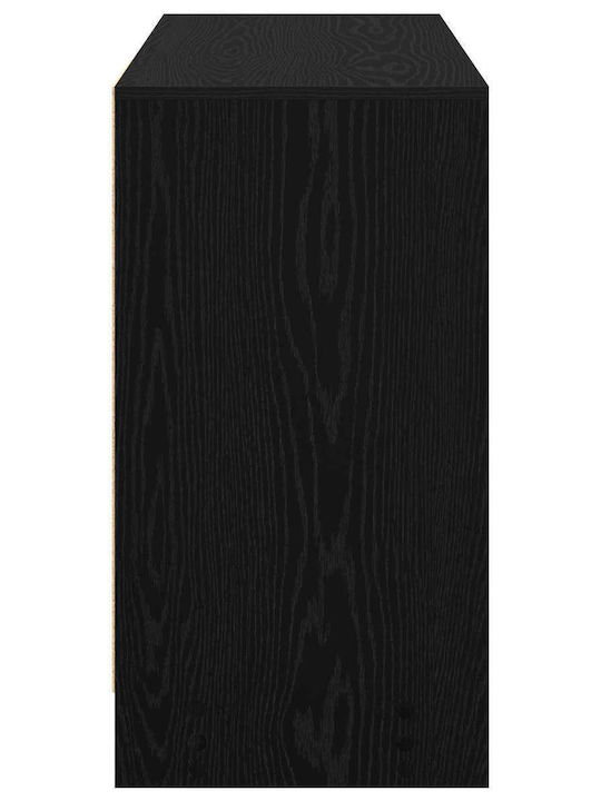 Desk Wooden Black Beech 100x40x75cm