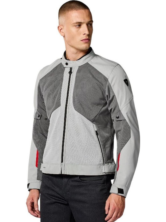 Rev'IT Torque 3 Summertime Men Riding Jacket Waterproof Black-Anthracite