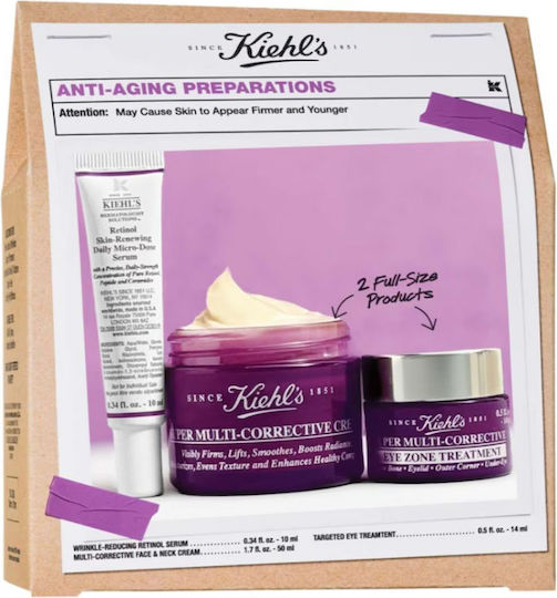 Kiehl`s Super Multi Corrective Anti-aging Face Care Set 1 Pc