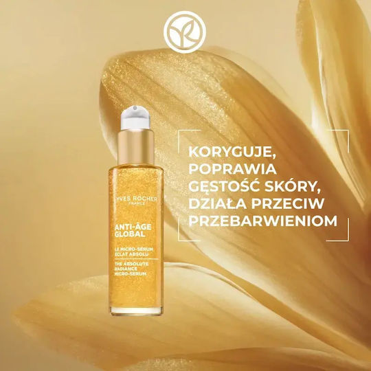 Yves Rocher Anti-age Global Brightening Serum Micro-pearls 30 Ml