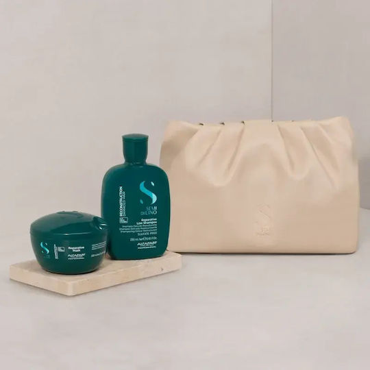 Alfaparf Milano Semi Di Lino Reconstruction Duo Kit 2 Pcs Damaged Hair Gift Set