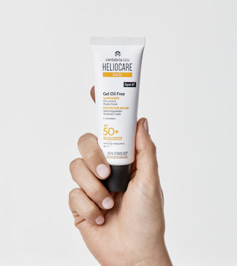Cantabria labs Heliocare 360 Gel Oil-Free Dry Touch Sunscreen Face Gel SPF50 50ml