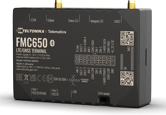Teltonika GPS Tracker GNSS / Bluetooth / Glonass / GPRS για Αυτοκίνητα