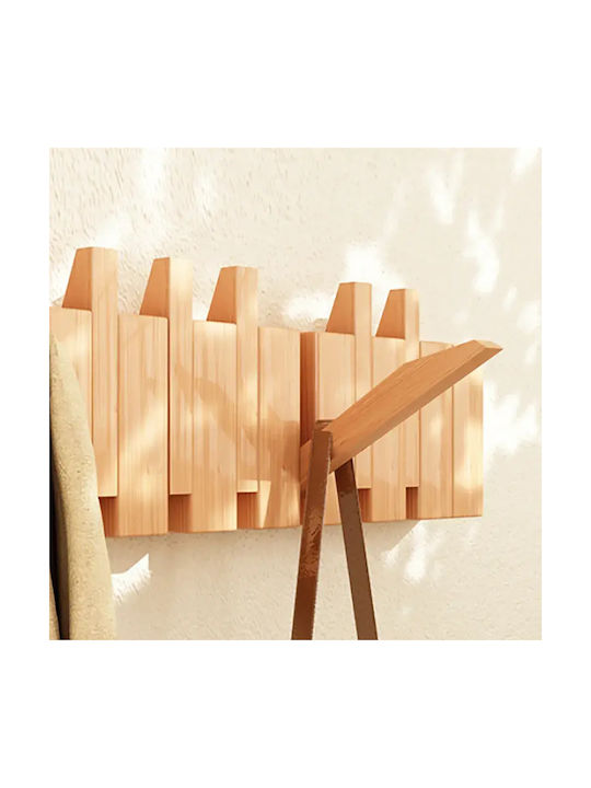 Pandaboo Kids Wall Hanger Multi Hook Wooden