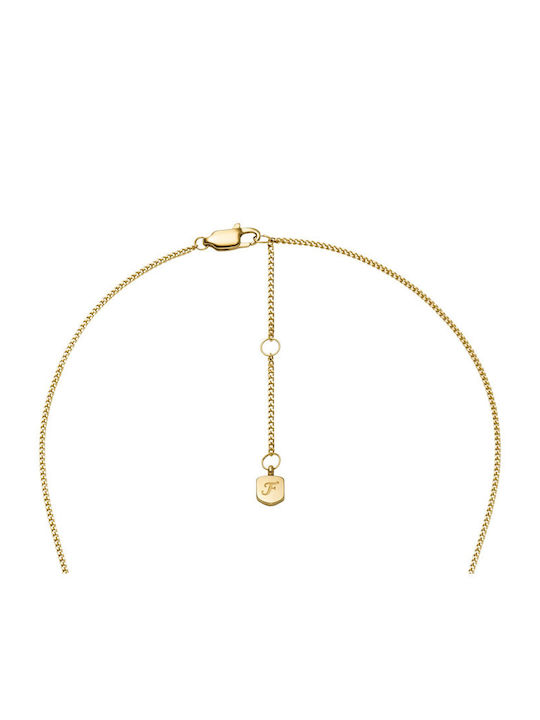 Fossil Колиета от Златна Стомана