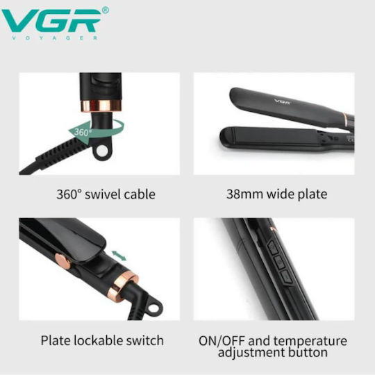 VGR 28834 Haarglätter mit Keramikplatten