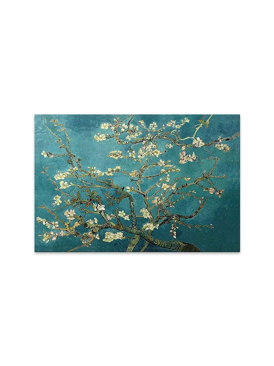Megapap Blooming Flowers Πίνακας σε Καμβά 100x70cm