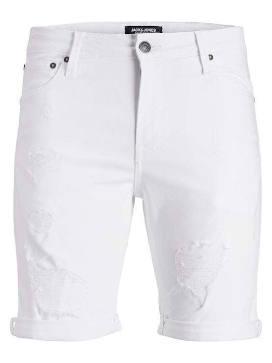 Men's Shorts Jeans White