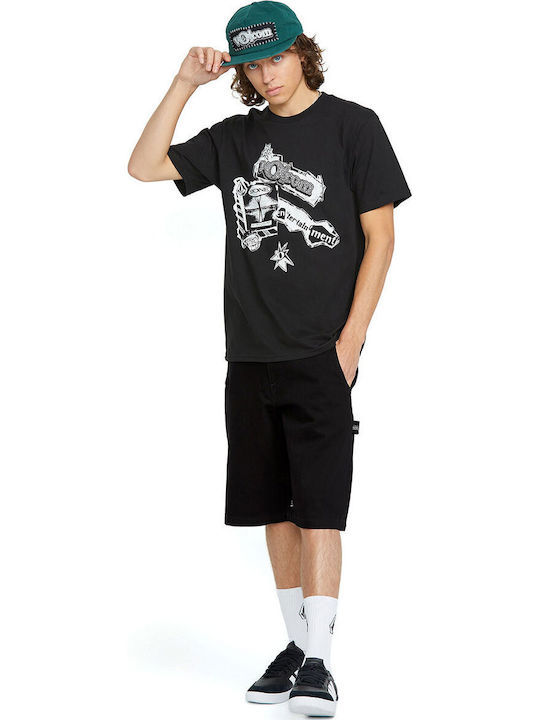 Men's Shorts Jeans Black