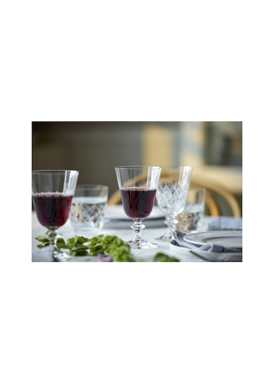 Lyngby Eaton Set Glasses for White and Red Wine Made of Glass Goblets 260ml 2 Pieces