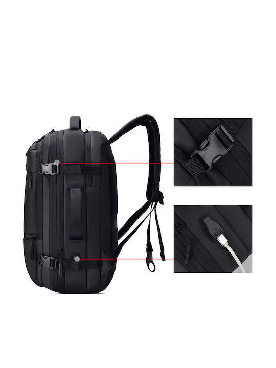 Wasserdichter Rucksack Schwarz
