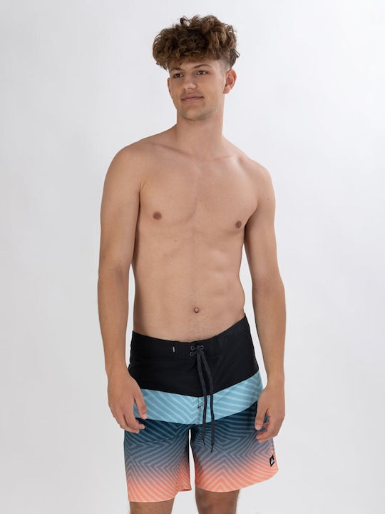 Surfsilk Panel 18 Men's Swimwear Bermuda Multicolour with Patterns