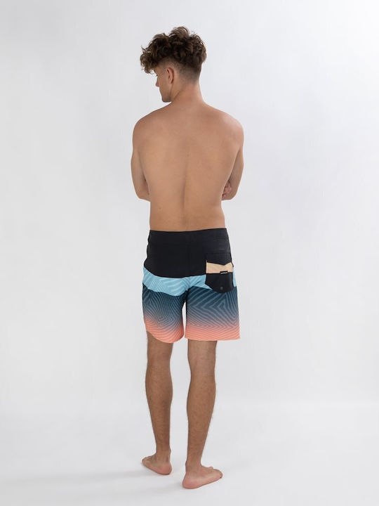 Surfsilk Panel 18 Men's Swimwear Bermuda Multicolour with Patterns