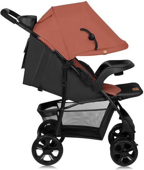 Lionelo Emma Plus Cărucior Copii Potrivit de la 6+ Luni Maro 8kg