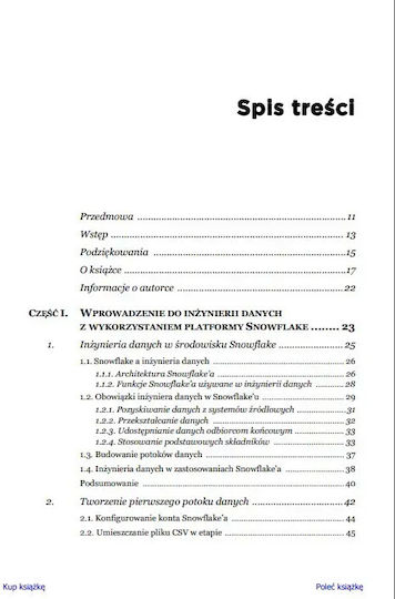 Snowflake. Nowoczesna Inżynieria Danych W Praktyce