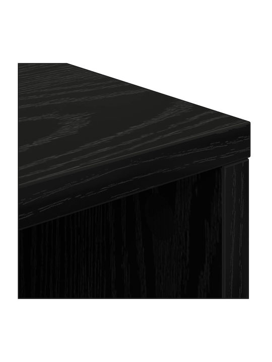Ντουλάπι Δαπέδου Μαύρη Οξυά 60x33.5x84εκ.