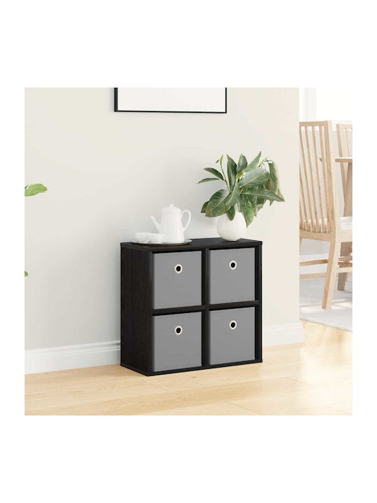 Wooden Storage Cabinet with 4 Drawers M49.5xW22xH47cm