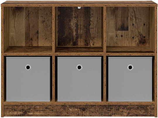 Cabinet De Depozitare Din Lemn L88,5xL27,5xÎ63,5cm