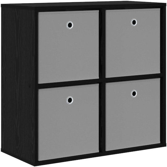Sertar De Depozitare Din Lemn Cu 4 Sertare L68.5xL32xÎ67cm
