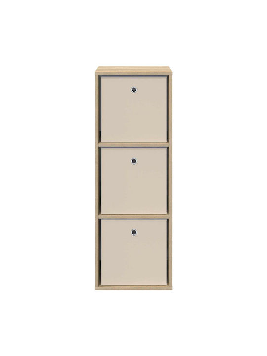 Wooden Storage Cabinet with 3 Drawers M35xW32xH99.5cm