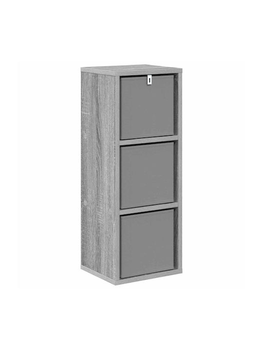Gray Sonoma Floor Cabinet 25.5x22x69.5cm