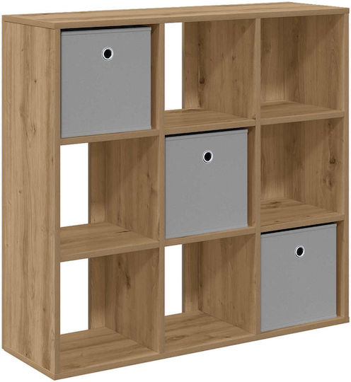 Ντουλάπι Σαλονιού από Μοριοσανίδα Artisan Oak 88.5x29x84.5cm