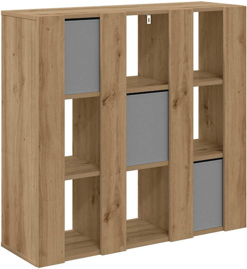 Ντουλάπι Σαλονιού από Μοριοσανίδα Artisan Oak 88.5x29x84.5cm