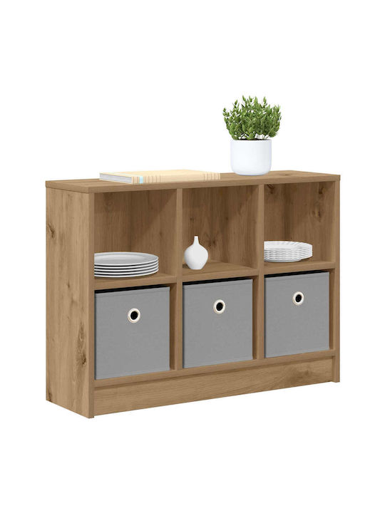 Artisan Oak Bookcase 73.5x22.5x53.5cm