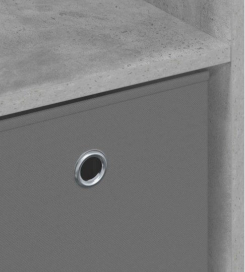Cabinet De Depozitare Din Lemn Cu 3 Sertare L73.5xL24xÎ69.5cm