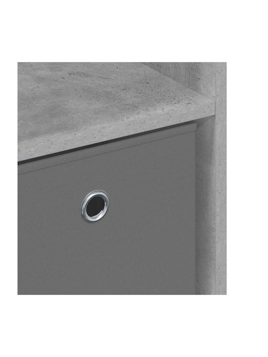Wooden Storage Drawers with 3 Drawers M88.5xW29xH84.5cm