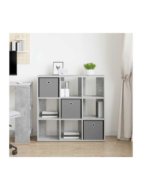 Wooden Storage Drawers with 3 Drawers M88.5xW29xH84.5cm
