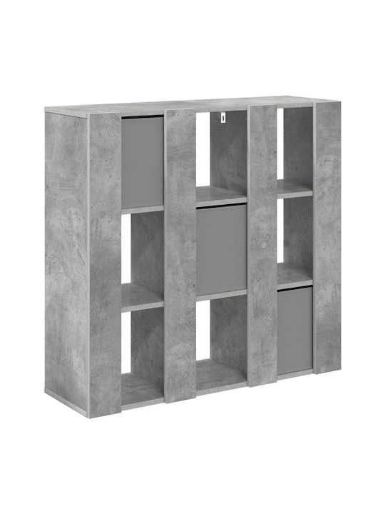 Wooden Storage Drawers with 3 Drawers M88.5xW29xH84.5cm
