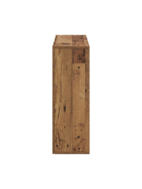 Wooden Storage Cabinet with 3 Drawers M73.5xP24xH69.5cm
