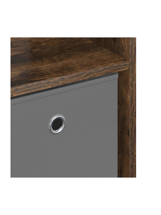 Wooden Storage Drawers with 3 Drawers W88.5xD29xH84.5cm