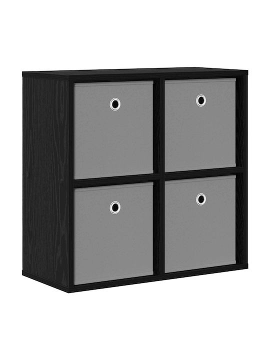Wooden Storage Drawers with 4 Drawers M59.5xW27xH57 cm