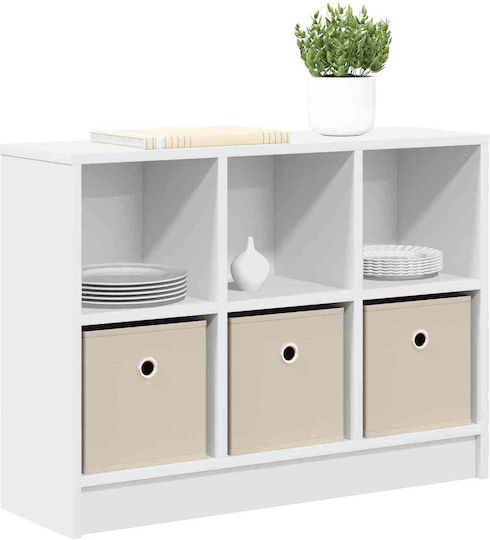Wooden Storage Drawer Chest with 3 Drawers M73.5xW22.5xH53.5cm