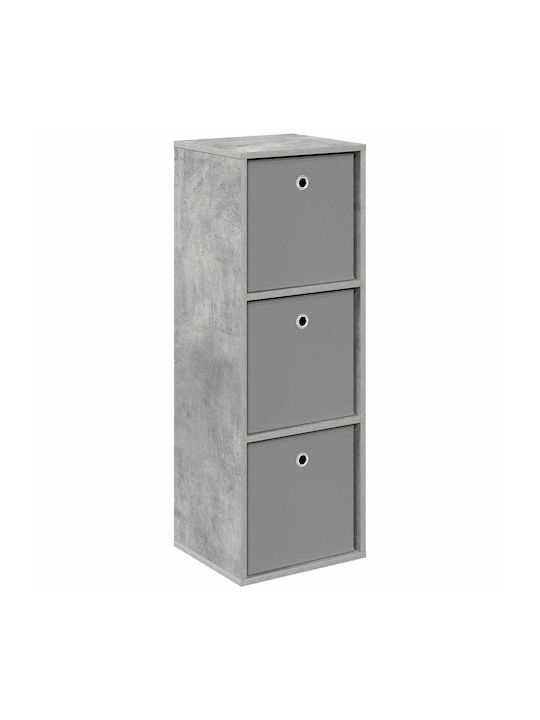 Wooden Storage Cabinet with 3 Drawers M35xW32xH99.5cm