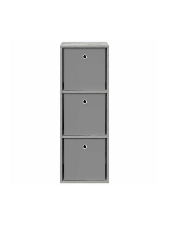 Wooden Storage Cabinet with 3 Drawers M35xW32xH99.5cm