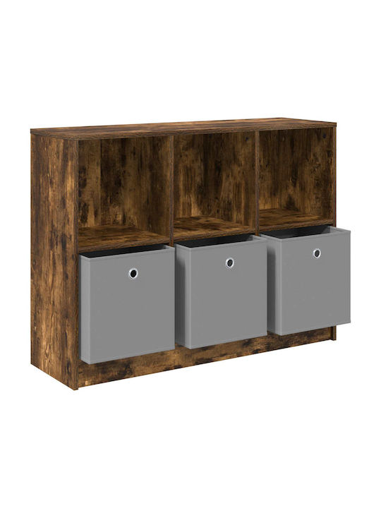Brown Smoky Oak Bookcase 102x32x73.5 cm