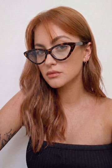 Γυαλιά Ηλιού Cat-eye Style 4888913-animal Print