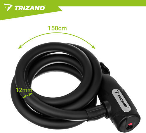 Zapięcie Rowerowe 150cm Trizand Trizand
