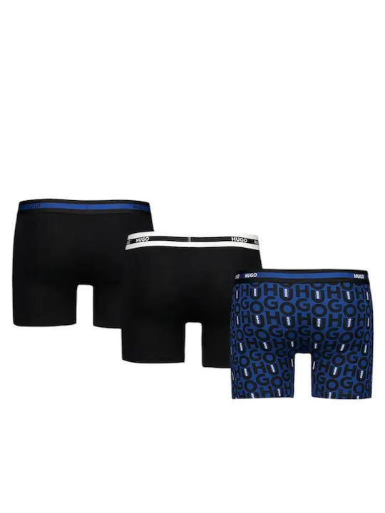 Ανδρικά Μποξεράκια Πολυχρώμο με Σχέδια 3Pack