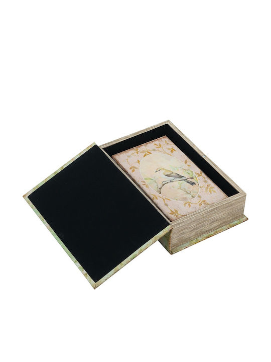 Artekko Set Dekorative Boxen Hölzernes Im Bücherform 2Stücke Artekko Set Dekorative Boxen Hölzernes Im Bücherform 2Stücke