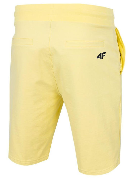 Sportliche Herrenshorts Gelb