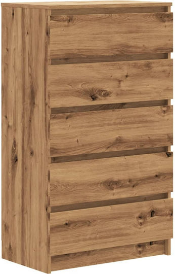 Wooden Chest of Drawers 60x36x103cm