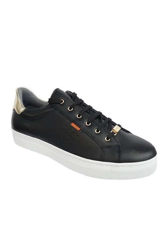Γυναικεία Ανατομικά Sneakers Μαύρα 0121